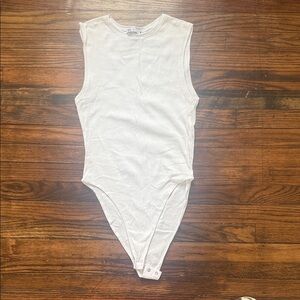 Zara Classic White Bodysuit